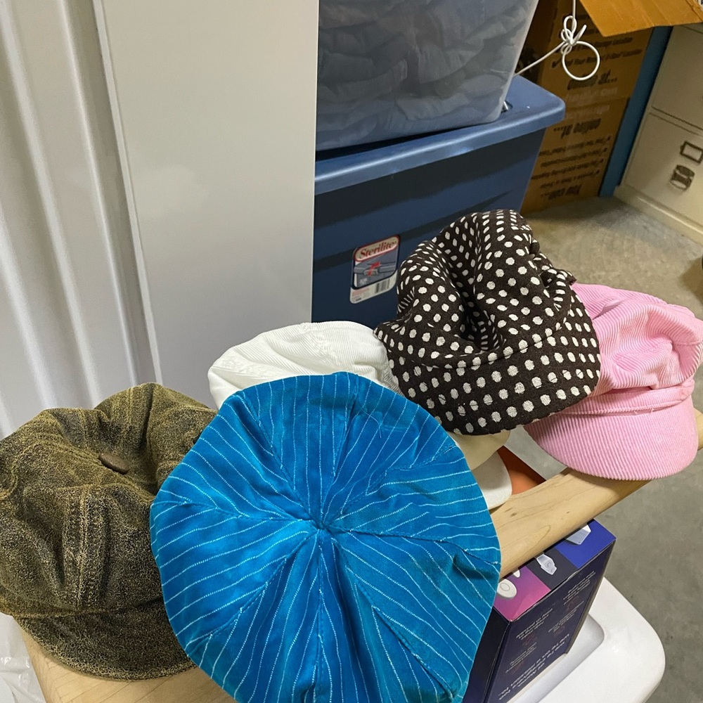 Stylish Women's Hat Collection - 5 hats see description
